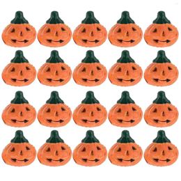 Garden Decorations 30Pcs Pumpkin Figurine Micro Landscape Decoration Mini Ornament