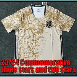 2023/2024 Argentina National Team Commemorative Editionthree stars and two stars Soccer Jerseys MESSIS Matuidi HIGUAIN CAMPANA Soccer Jersey