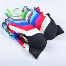 Stage Wear Belly Dance Clothing Training Top Bras For Women 11 Colors Pure Color Push Up Bra Cup C Tops DIY Youself