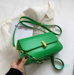 Summer Small Leather Crossbody Bags Women's Designer Handbag Luxury Brand Underarm Shoulder Side Bag Ladies