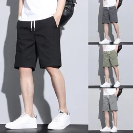 Men's Pants Summer Thin Casual Shorts Loose Straight On The Mat Athletic With Pockets Mens Swim