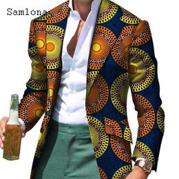 Men's Suits Blazers Plus Size 6xl Men Fashion Blazers Lapel Collar Jackets Vintage 3D Print Outerwear Autumn Business Men Clothing 231110