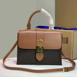 Handal Bag Designer Luxury Messenger Bags Fashion Women Shoulder Bag Top-Quality Classic Metal Trim Lock Totes Handbags