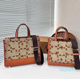 canvas totes Designer Tote Bag C-letter Print Shoulder Bags women large shopper handbag vintage bag classic messenger purse