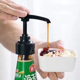 Syrup Bottle Nozzle Pressure Oil Sprayer Household Oyster Sauce Vacuum Plastic Pump Push-type Tools Kitchen Accessories Supplies