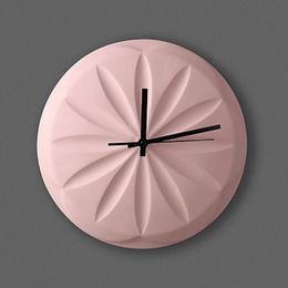 Wall Clocks Digital Clock Decoration Accessories L Home Decor Watch Petal Ceramics Room Saati Mechanism Modern