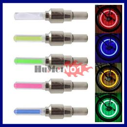 LED Flash Tyre Light MOTO Bike Wheel Valve Cap Lights Car Motorcycle Bicycle Wheels Tires Flashlight Auto Air Spokes Lamp