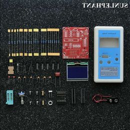 Freeshipping DIY kit to measure inductance resistor capacitor diode M12864 DIY kit tester Transistor Qogxw