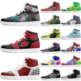 new winter Customized Shoes 1s DIY shoes Basketball Shoes damping wen 1 women 1 Anime Character Customized Personalized Trend Versatile Outdoor Shoes