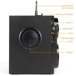 Freeshipping Bluetooth Speaker Portable Big Power Wireless Stereo Subwoofer Heavy Bass Speakers Sound Box Support FM Radio TF AUX USB Ladcs