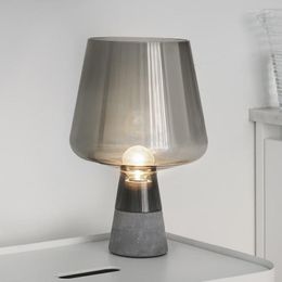 Table Lamps Modern LED Creative Cement Glass Lamp Personalized Luster Decor Living Room Simple Lighting Bedroom Study Bedside Light