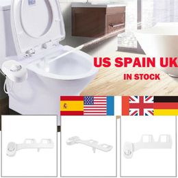 Cleaning Cloths G 1 2 7 8 Toilet Seat Attachment Bathroom Water Spray NonElectric Mechanical Bidet US Spain Fast246s