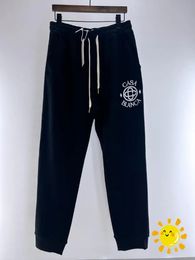 Men's Pants Classic Embroidery Casablanca Sweatpants for Men Women 1 1 Jogger Drawstring Pants Hip Hop 231110