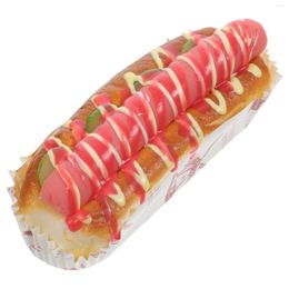 Party Decoration Fake Food Desktop Bread Model Bakery Prop Simulated Lifelike Simulation Dog Buns