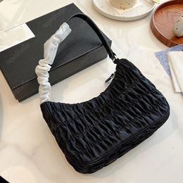 7 Colours Designer Shoulder Bag Fashion Women Totes Bags Luxurys Handbags Nylon Underarm Handbag Designer Wallet Hobos Pochette Mini Coin Holder