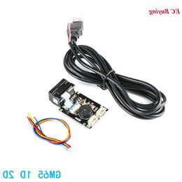 Freeshipping GM65 1D 2D Barcode Reading Board QR Code Scanner Reader Module USB URAT DIY Electronic Kit with Cable Connector CMOS Bvnjp