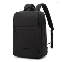 School Bags 2023 Multifunctional Business Travel Laptop Backpack Simple Waterproof Fashion Able Anti-theft