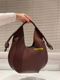 Fashion L Designer Bag Luxury Shoulder Bags Designers Unique 7A Top Quality Cowhide Clutch Purses Luxuries Women Handbags With Small Wallet Soft Pleated Structure