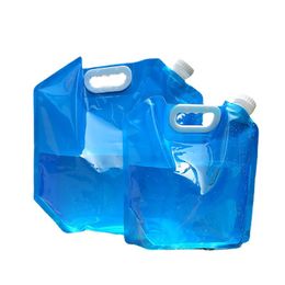 Outdoor Folding Water Bottle Camping Cycling Portable Water Bag Large Capacity 5L/10L