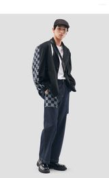 Men's Suits Gh0219 Fashion Men's Coats & Jackets 2023 Runway Luxury European Design Party Style Clothing