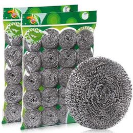 Kitchen stainless steel Scouring Pads wash pot household department store dish washing decontamination clean wire ball wires large wool