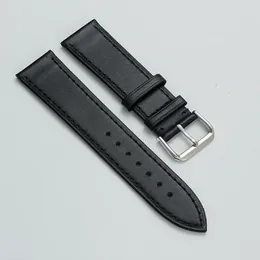 Watch Bands Soft Belt Strap 20mm 22mm Breathable PU Leather Watchbands Buckle Band Black Brown