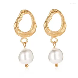 Dangle Earrings 2023 Trendy Statement Drop For Women Faux Pearl Jewelry
