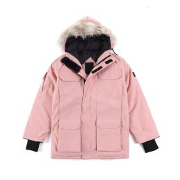 Hot Sale Canadian Puffer Down Jacket Mens Winter Warm Coats Womens Parka Coat Puffer Jackets Windproof Embroidery Letters Streetwear Causal Hip Hop