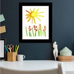 Picture Frames Front Opening Art Wall Display work For Children Projects School Home Office Gallery 230425