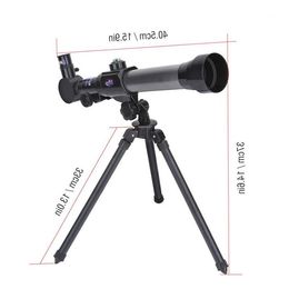 FreeShipping Students Experimental Astronomical Monocular Telescope Science Education Cognitive Toy Camping Hiking Monocular With Tripo Itjf