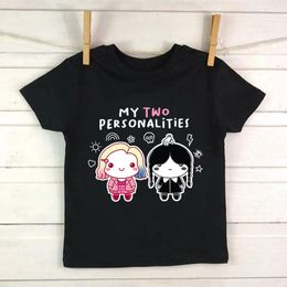 Kadın Tshirt Tshirt Çarşamba Addams Çocuklar İnsanlardan nefret ediyorum karikatürler kıyafetleri çocuk kız çocuk nevermore akademisi tişört bebek gündelik en iyi 230411