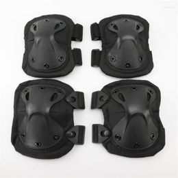 Knee Pads Camouflage Tactical Elbow & 4 In 1 Outdoor Sport Army CS Military Protector Skating Safety Protective Gear