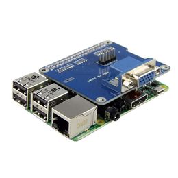 VGA Shield V20 Expansion Board For Raspberry Pi 3B/2B/B /A /VGA Shield Extend a interface via GPIO Coukv