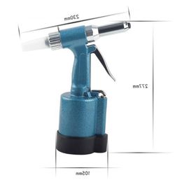 Freeshipping The Pneumatic Blind Rivet Tool 24-50Mm With Waste Rivets Collection Bottle Blind Rivet Tools Gvuff