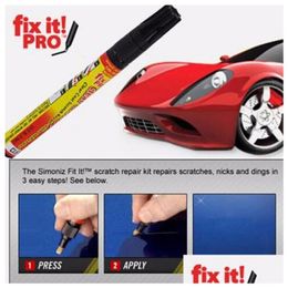 Care Products New Fix It Pro Car Coat Scratch Er Remove Painting Pen Repair For Simoniz Clear Pens Packing Styling Drop Delivery Mob Dhhs6