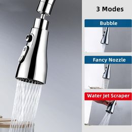 Bathroom Shower Heads Water Jet Scraper 360° Gourmet Kitchen Sink Faucet Tapware With Tap Nozzle Home Innovative Accessories 230411