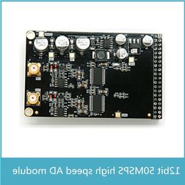 Freeshipping High Speed 12bit 50MSPS Analog to Digital Module with 2 channels suit FPGA Development Board Wtjrl