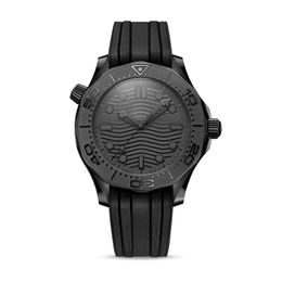 Omg Sea Master Watch Wysokiej jakości Pierścień 41 mm Montre Luxe Automatyczne mechaniczne świetliste szafirowe składanie klamry wodoodporne Wodoodporne toczenie