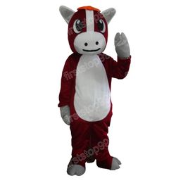 Halloween Horse Mascot Costume Cartoon Anime theme character Unisex Adults Size Christmas Party Outdoor Advertising Outfit Suit