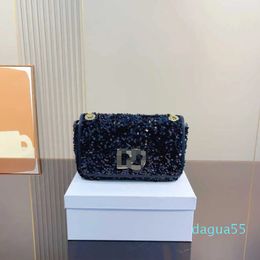 Letter Sequin Designer Bag Women Handbags Shoulder Bags Chain Crossbody Bags Totes Fashion Chain Purse