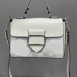 Top original COOOH new modern retro ice white shoulder bag crossbody bag handbag high quality manufacturer 10A designer bag large capacity bag CJ614 mobile phone bag