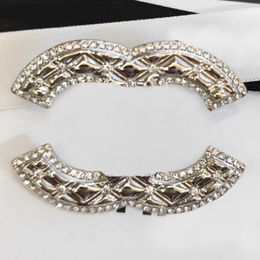 Fashion Jewellery Brand Designer Brooch Pins Luxury Women 18K Gold Plated Silver Copper Crystal Brooche Marry Wedding Suit Clothing Pin Party Fashion Accessories