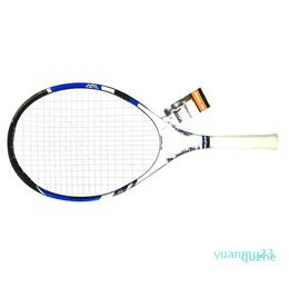 Kids Carbon Aluminum Alloy Tennis Racket Ultra-light Paddle Racquet 11 String Free Bag For 6-14 Years Old Children Beginners