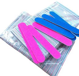 Professional Nail Files/Sandpaper Buffers Slim Crescent Grit 180/240 tools disposable cuticle remover callus polish pack BJ