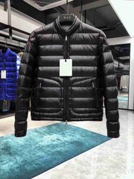 Men's Down Parkas Designer Mens Down Jacket Double Zipper Men Women Luxurys France Mens Down Coat Fashion Brand Outerwear Man Wamon Winter Clothing Size Vzq2