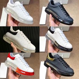 Designers tênis de grandes dimensões sapatos casuais sola branco preto couro luxo veludo camurça mulheres alpercatas homens de alta qualidade plana rendas até treinadores tênis tamanho 35-47