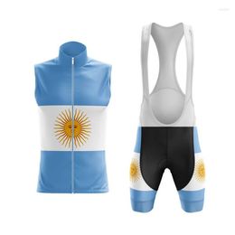 Racing Sets 2023 Long Sleeve Short Cycling Jersey Road Argentina Dirt Clothing