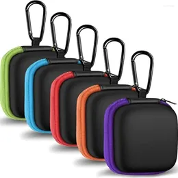 Storage Bags EVA Mini Portable Earphone Bag Coin Purse Headphone USB Cable Case Box Wallet Carrying Pouch Accessories