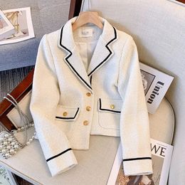 Womens Jackets Luxury Designer Woman Office Outfit Business Suit Nice Shape Outerwear Loose Fit Design Spring Autumn Winter Overcoat Top Coats 8UDD