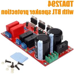 Freeshipping Brand New TDA7294 BTL Audio Power Amplifier AMP Board 150W 150W with BTL Speaker Protection Rumlr